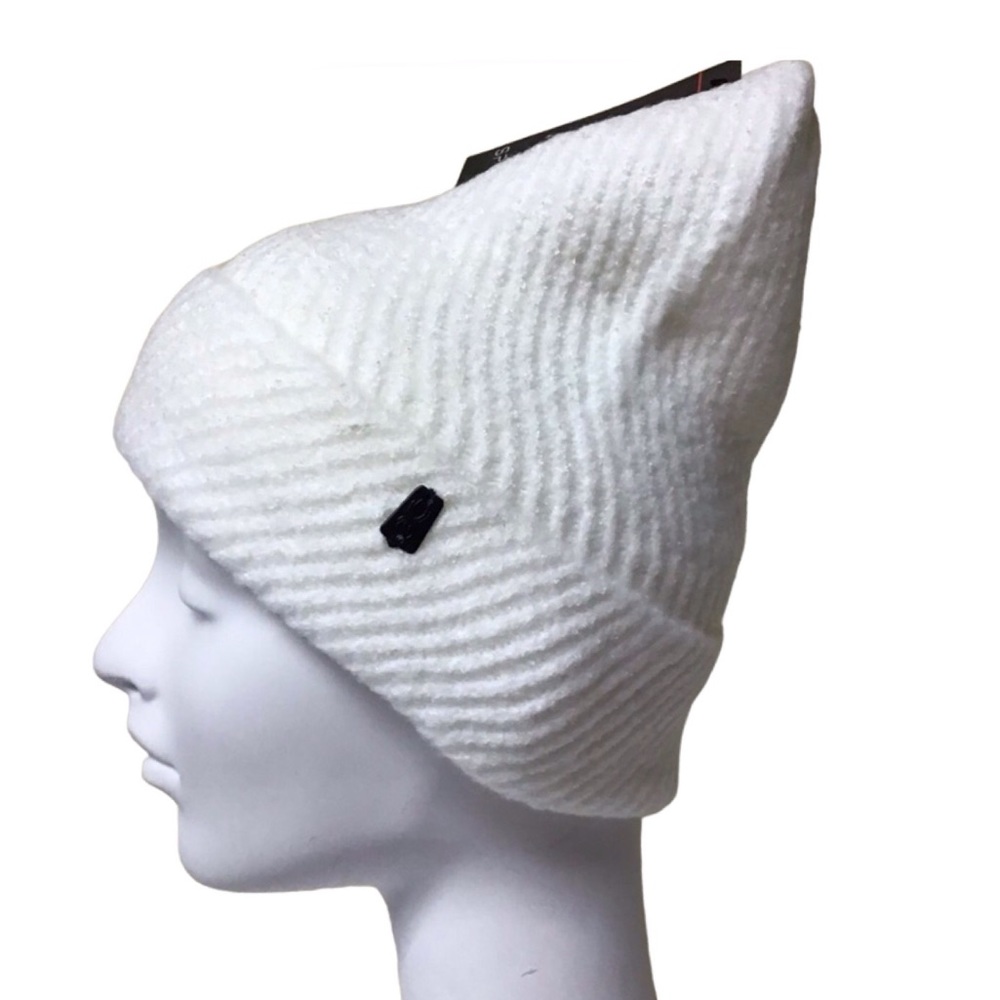 Spyder Diagonal Dimensional Ribbed Cuff Beanie - Picture 6 of 9
